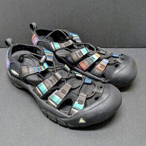KEEN Newport Water Shoes Size 8 Waterproof Sandal Trail Hiking Stripe Multi